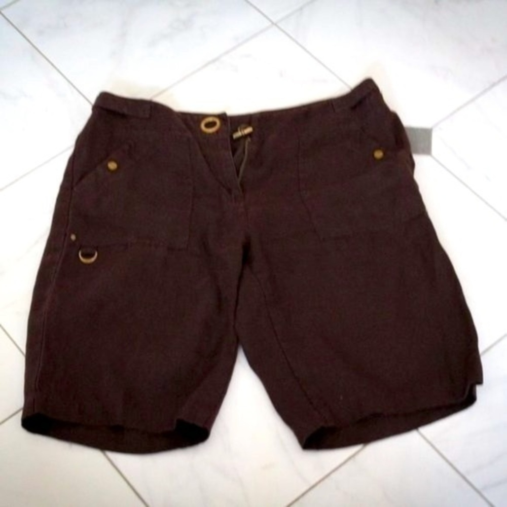 Jones NY shorts brown shorts size 8